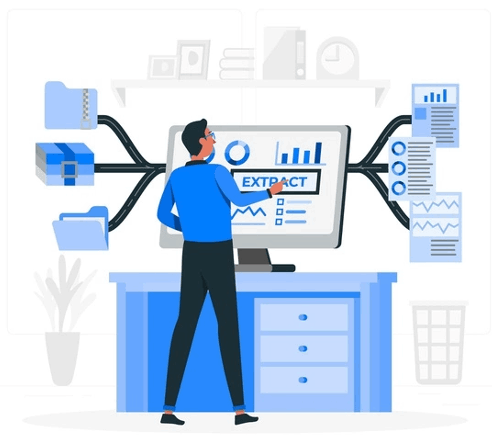 Data Extraction using AI & ML 